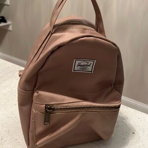 Herschel Gold mini backpack